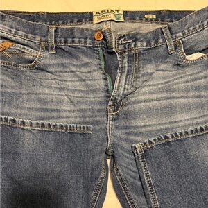 Ariat Blue Slim Fit Straight Leg Jeans